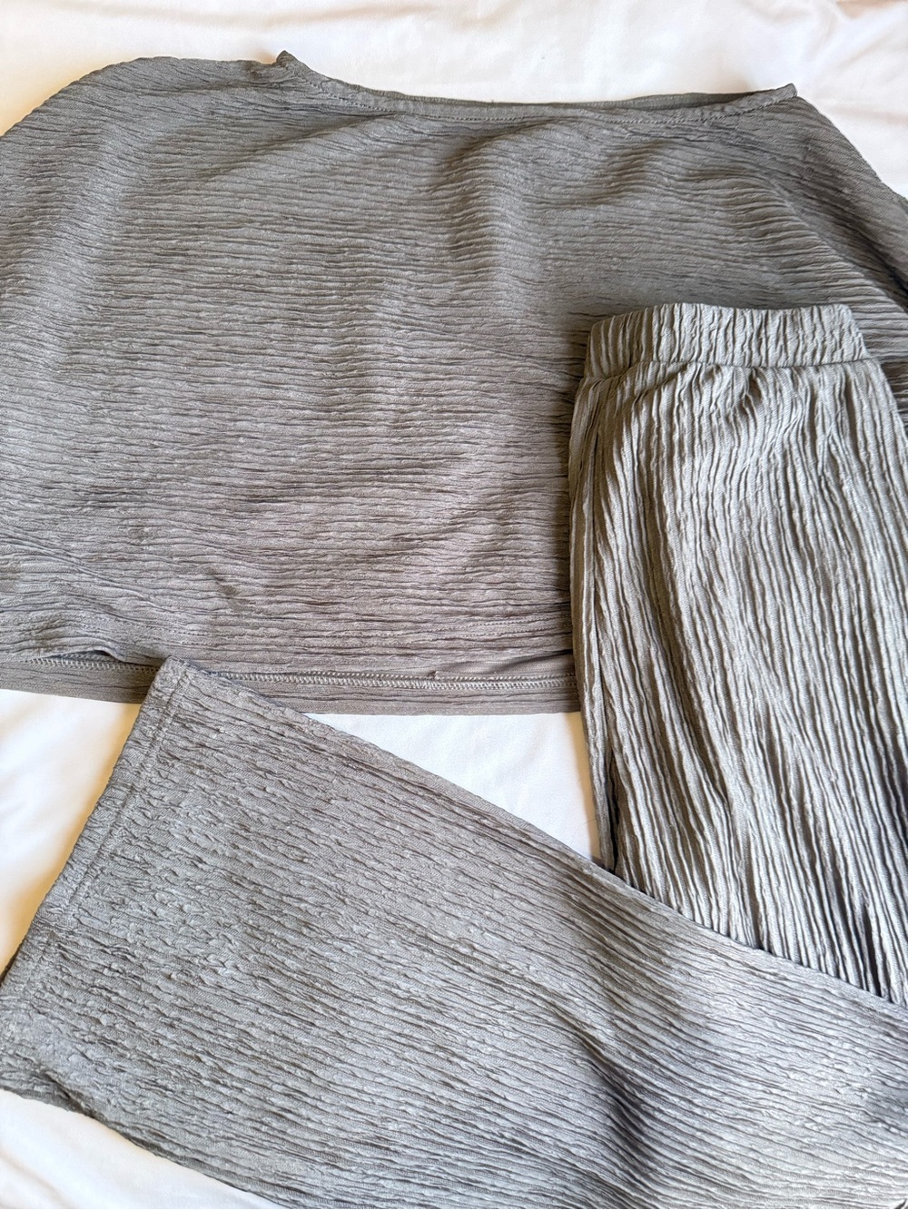 Boatneck Top & Pants 2-Piece Set